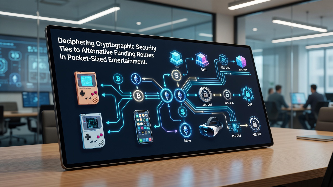 Close-up of cryptographic key exchange process between mobile device and gaming server backend