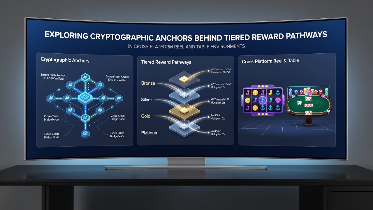 Blockchain-style cryptographic anchors securing loyalty tiers in digital gaming networks
