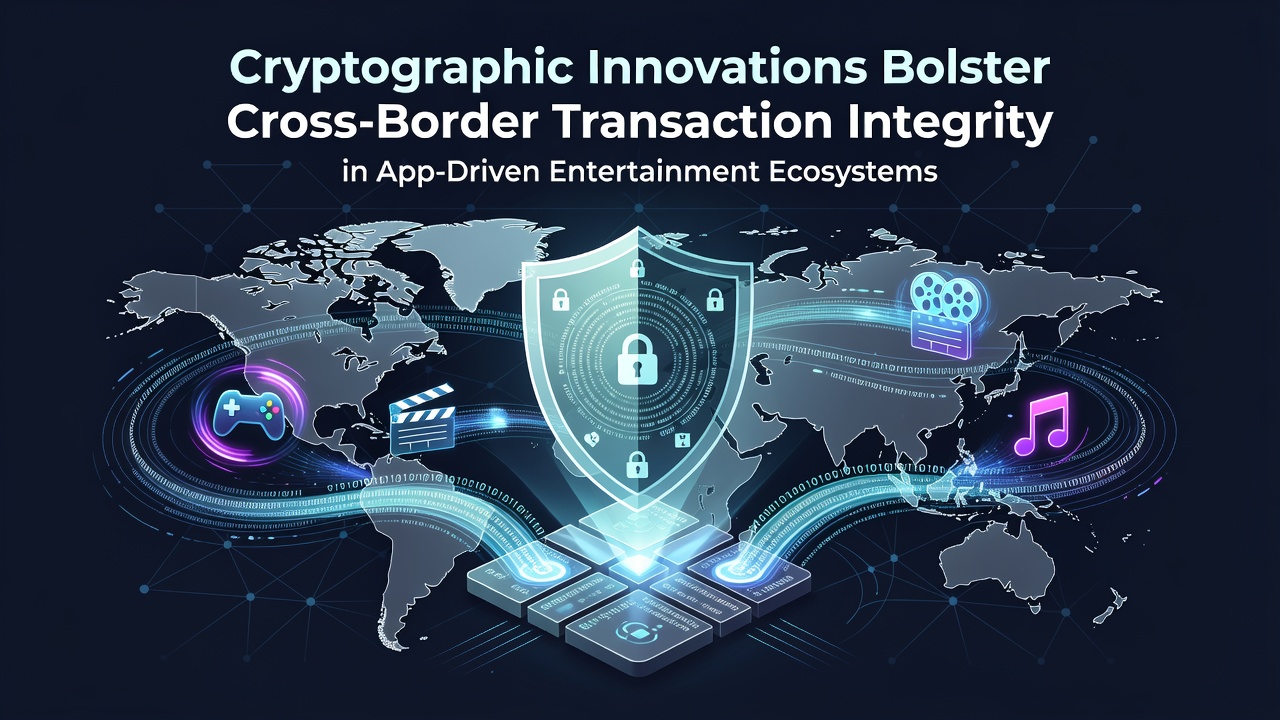 Cryptographic security layers protecting digital entertainment transactions across global app networks