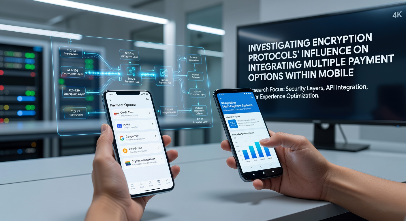 Secure transaction flow in a mobile game showing encrypted payment integration