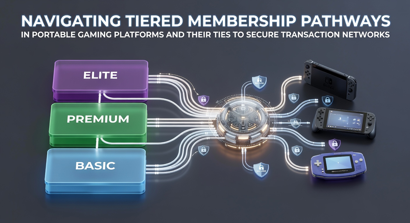 Mobile gaming app interface displaying tiered loyalty levels alongside secure payment options on a smartphone screen